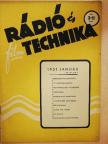 Kellermayer György - Rádió és filmtechnika 1951. január [antikvár]