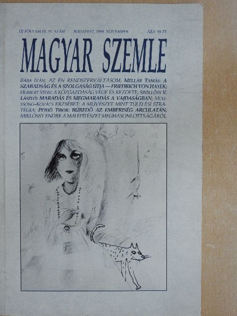 Bába Iván - Magyar Szemle 1994. november [antikvár]