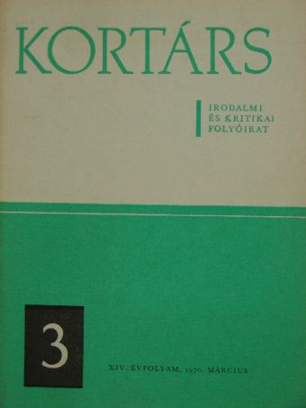 Alföldy Jenő - Kortárs 1970. március [antikvár]