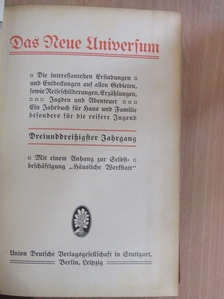 Das Neue Universum 33. (gótbetűs) [antikvár]