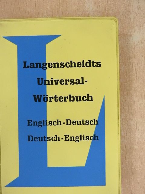 Langenscheidts Universal-Wörterbuch Englisch [antikvár]