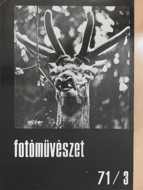 Bárkán György - Fotóművészet 1971/3. [antikvár]