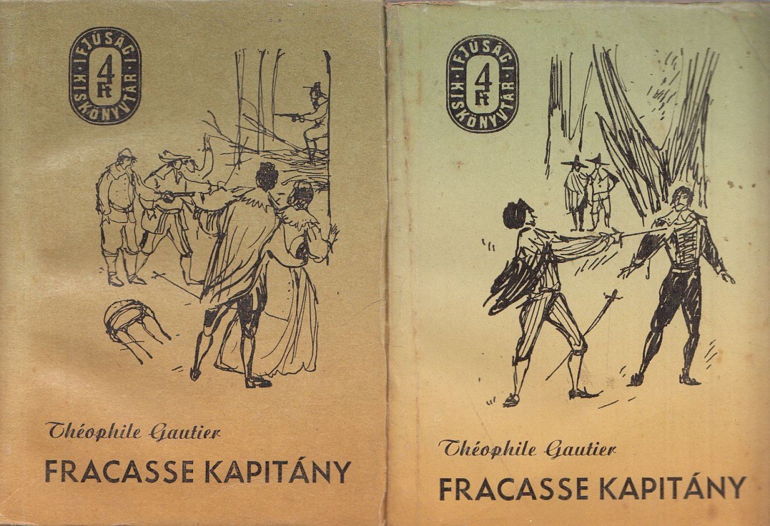 Gautier, Théophile - Fracasse kapitány I-II. kötet [antikvár]