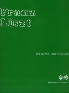 LISZT - WIEGENLIED,EINZELNE KARAKTERSTÜCKE I/12 FÜR KLAVIER