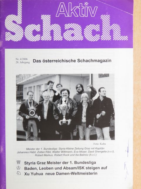 Schach-Aktiv 4/2006 [antikvár]