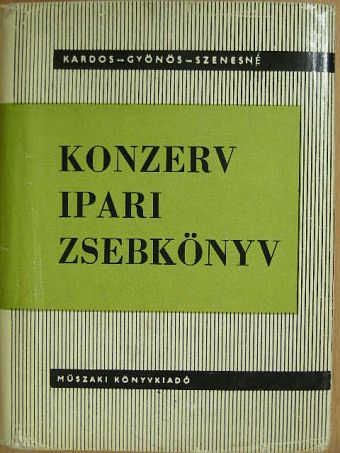 Boros Imre - Konzervipari zsebkönyv [antikvár]