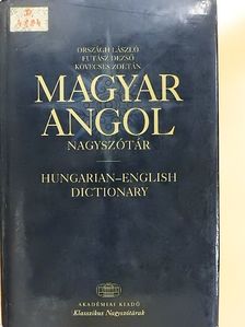 Magyar-angol nagyszótár [antikvár]