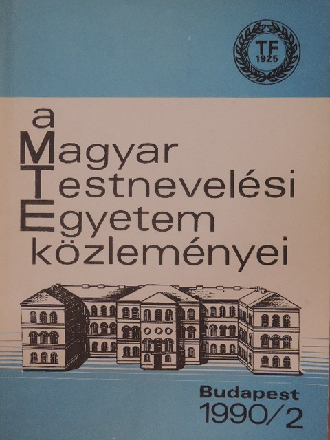 Anatolij Dmitrijevics Szkripko - A Magyar Testnevelési Egyetem közleményei 1990/2. [antikvár]