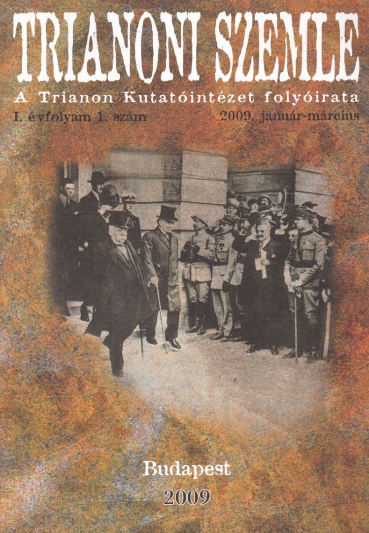 Archimédesz, Szidiropulosz - Trianoni Szemle I. évf. 2009/1. szám [antikvár]