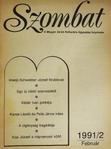 Bihari Tibor - Szombat 1991. február [antikvár]