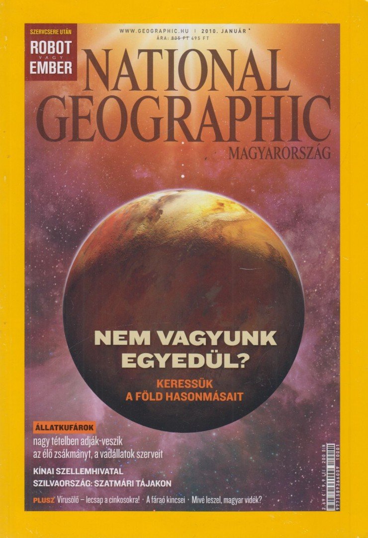 Schlosser Tamás (főszerk.) - National Geographic Magyarország 2010. január [antikvár]
