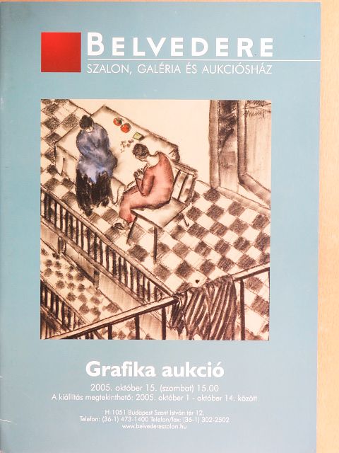 Belvedere Grafika aukció 2005. október 15. (szombat) 15:00 [antikvár]