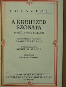 Tolsztoj - A Kreutzer szonáta [antikvár]