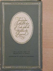 Peter Schifferli - Immerdar enthüllt das Ende sich als strahlender Beginn [antikvár]