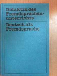 Günther Desselmann - Didaktik des Fremdsprachenunterrichts [antikvár]