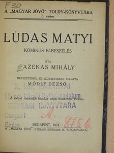 Fazekas Mihály - Lúdas Matyi [antikvár]