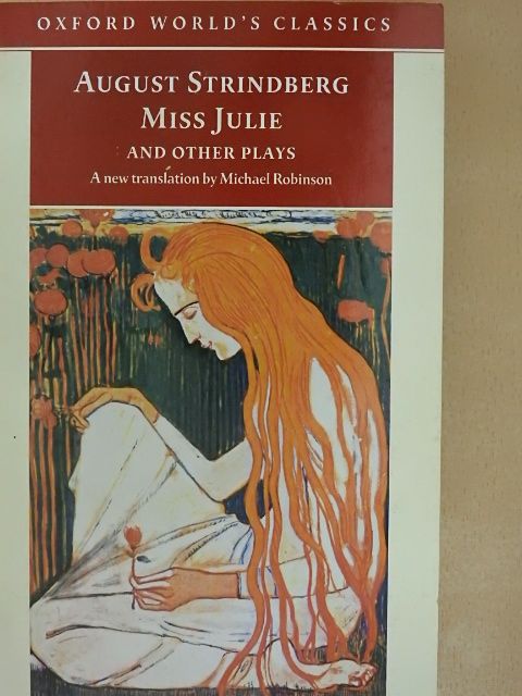 August Strindberg - Miss Julie [antikvár]