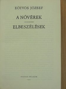 Eötvös József - A nővérek/Elbeszélések [antikvár]