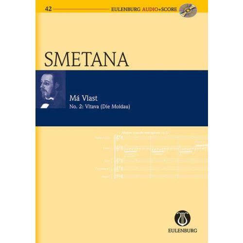 SMETANA - MÁ VLAST NO.2: VLTAVA (DIE MOLDAU) POCKET SCORE (POSPÍSIL) + CD