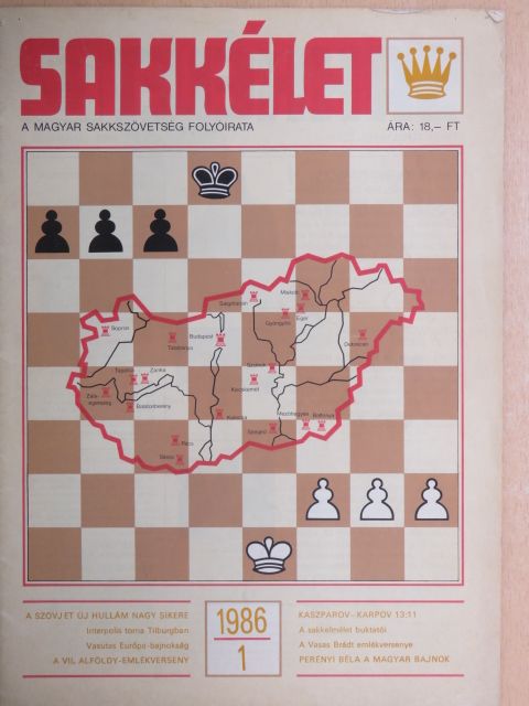 Benedek Attila - Sakkélet 1986. január [antikvár]