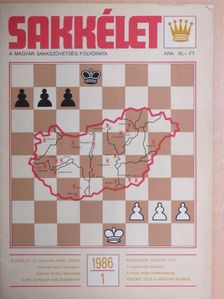 Benedek Attila - Sakkélet 1986. január [antikvár]