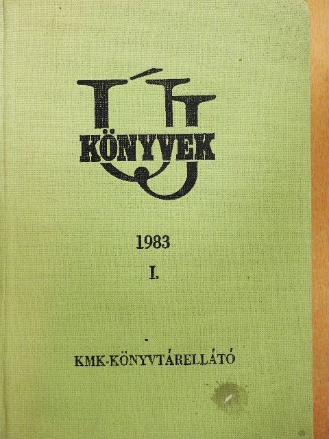 Új könyvek 1983. I. [antikvár]
