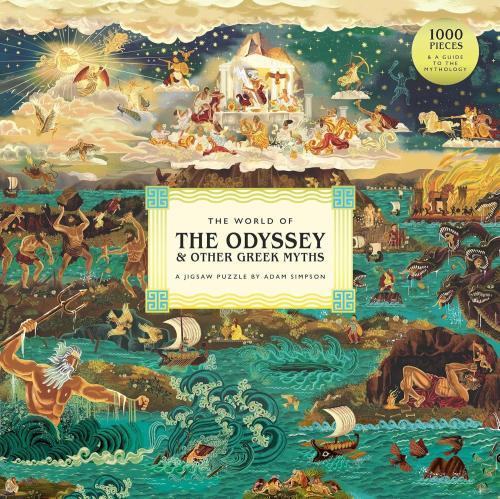The World of the Odyssey & Other Greek Myths: A 1000-piece jigsaw puzzle
