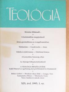 Békés Gellért - Teológia 1995/1. [antikvár]