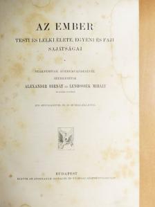 Dalmady Zoltán - Az ember testi és lelki élete, egyéni és faji sajátságai (rossz állapotú) [antikvár]