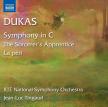 DUKAS - SYMPHONY IN C - THE SORCERER'S APPRENTICE - LA PÉRI CD JEAN-LUC TINGAUD
