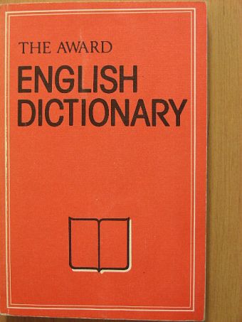 The Award English Dictionary [antikvár]