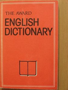 The Award English Dictionary [antikvár]