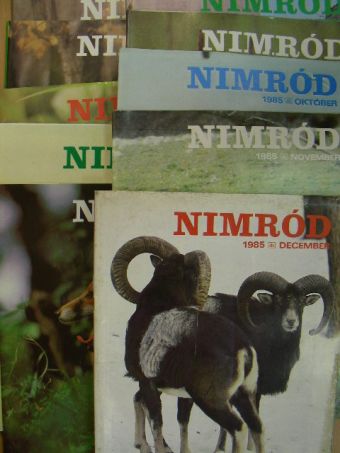 Bálint Tibor - Nimród 1985. (nem teljes évfolyam) [antikvár]