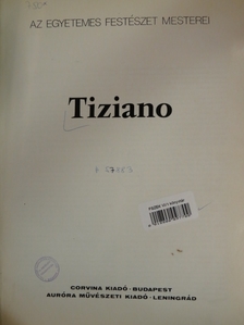 Tatjána Znamerovszkája - Tiziano [antikvár]
