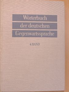 G. Ginschel - Wörterbuch der deutschen Gegenwartssprache 4. [antikvár]