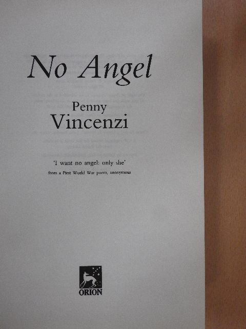 Penny Vincenzi - No Angel  [antikvár]