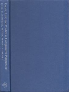 Herbert Jacob, Erhard Blankenburg, Herbert M. Kritzer, Doris Marie Provine, Joseph Sanders - Courts, Law, and Politics in Comparative Perspective [antikvár]