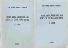 KOVÁCS CSONGOR - Vakok Általános Iskolája nevelési és oktatási terve I-III. [antikvár]