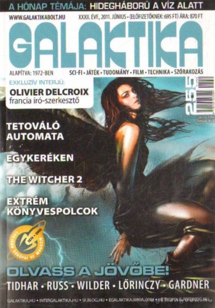 BURGER ISTVÁN - Galaktika 255. XXXII. évf., 2011. június [antikvár]