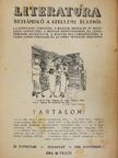 Ifj. Vajda János - Literatura 1936. szeptember 1. [antikvár]