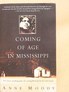 Anne Moody - Coming of Age in Mississippi [antikvár]