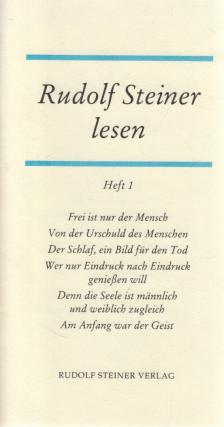 Rudolf Steiner, Walter Kugler - Rudolf Steiner lesen - Heft 1. [antikvár]