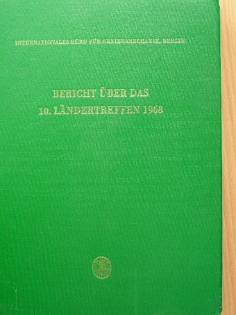 Dr. Georg Bilkenroth - Bericht über das 10. ländertreffen des internationalen büros für gebirgsmechanik [antikvár]