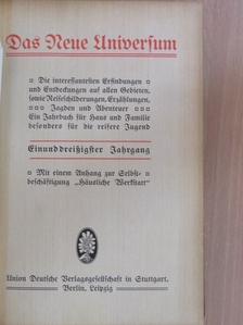 Das Neue Universum 31. (gótbetűs) [antikvár]