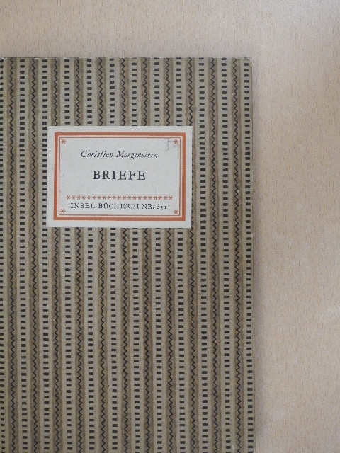Christian Morgenstern - Briefe [antikvár]