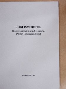 Dr. Drábik László - Jogi ismeretek [antikvár]