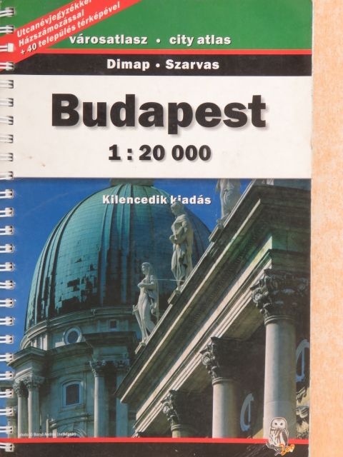Ács Ferenc - Budapest városatlasz [antikvár]