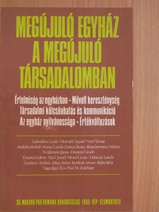 Andorka Rudolf - Megújuló egyház a megújuló társadalomban [antikvár]