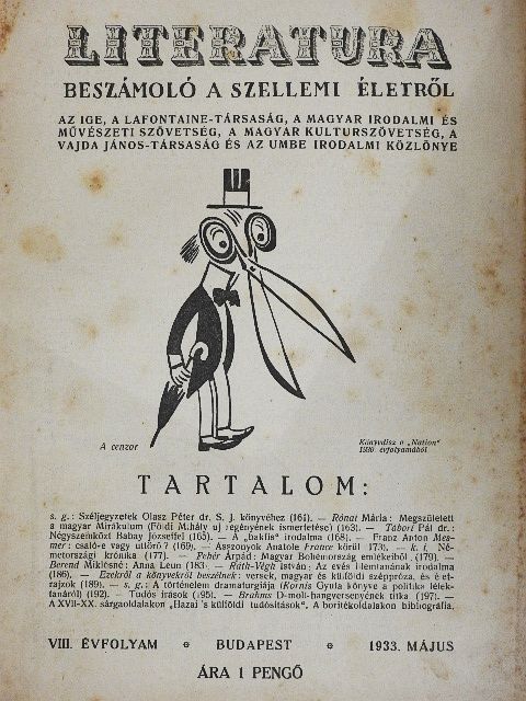 Berend Miklósné - Literatura 1933. május [antikvár]