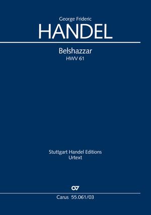 Händel - BELSHAZZAR HWV 61 KLAVIERAUSZUG